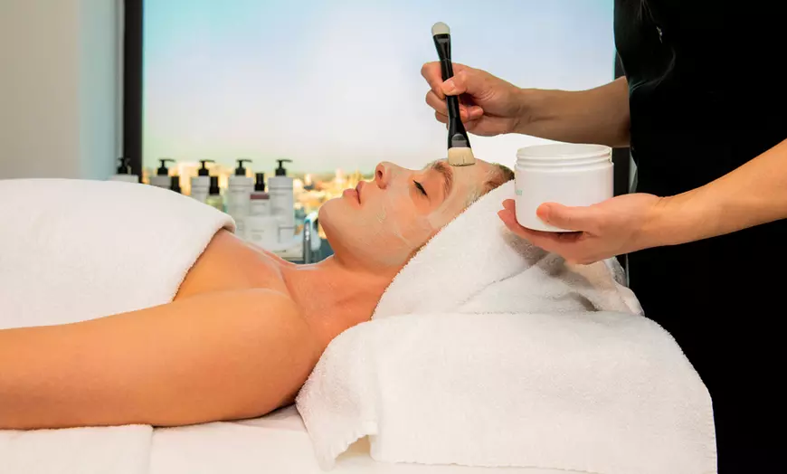 Image 1: 60-Min Classic Massage, 90-Min Couture Facial or High Tea Package