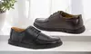 Adolfo Men's Zack Lace-up Comfortable Oxford Shoes