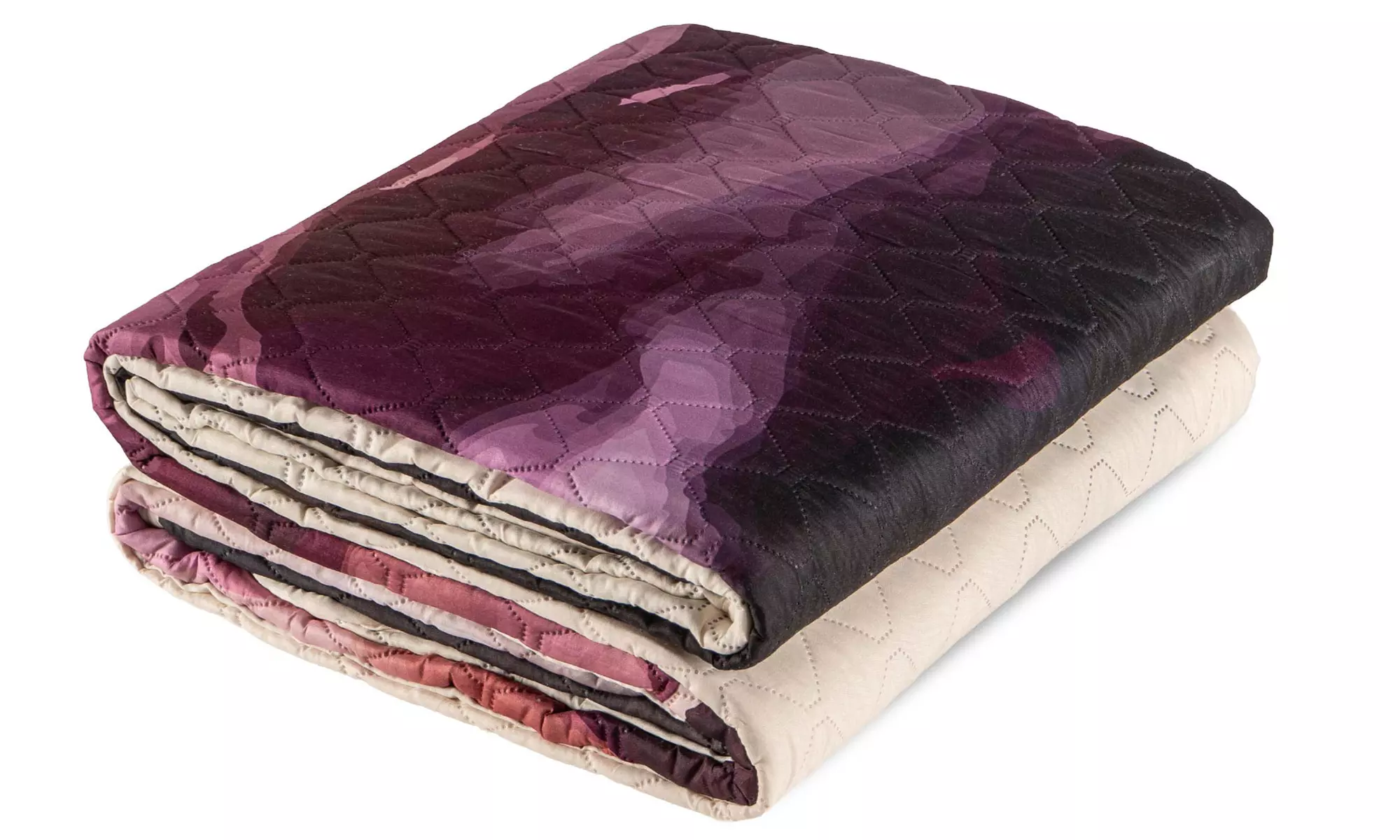 Leichte Steppdecke mit 3D-Digitaldruck für Queen-Size-Bett