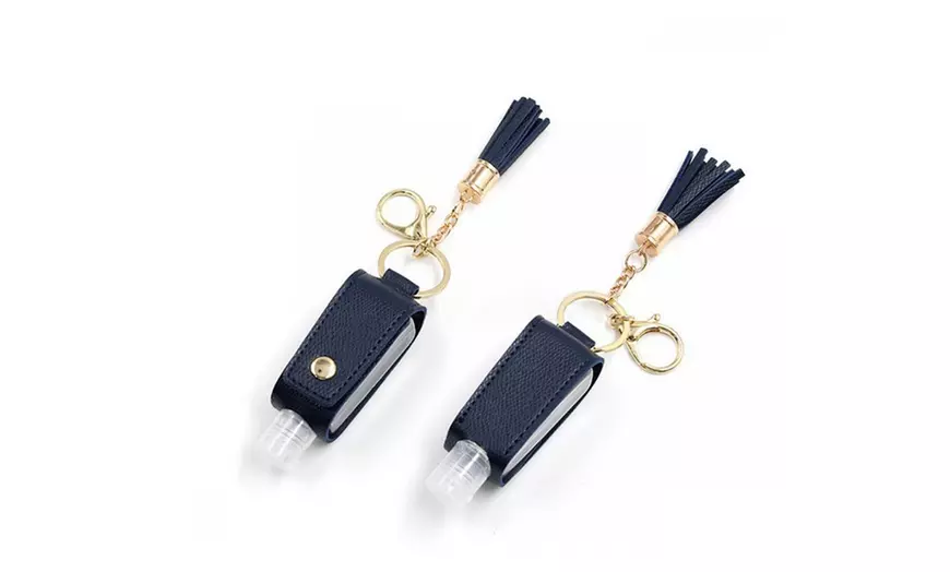 Image 4: 1 ou 2 porte-clés avec mini bouteille 30 ml