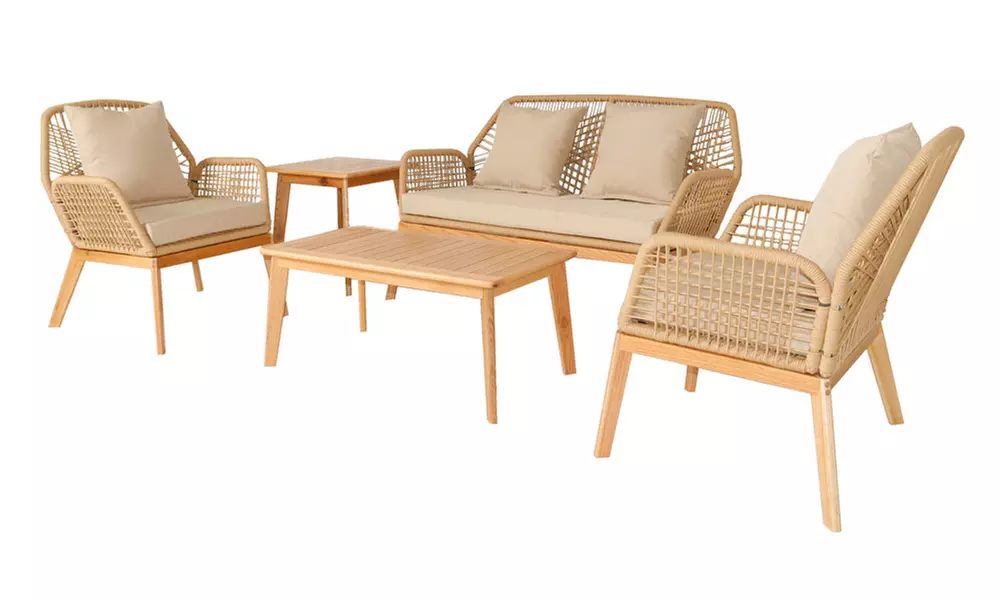 Salon de jardin 4 places Kocoon au design élégant et convivial