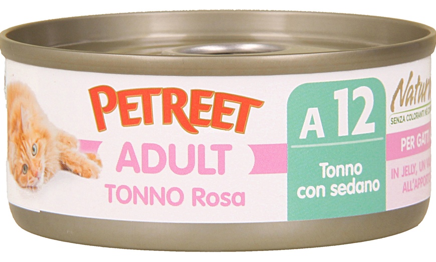 Image 28: Box Petreet per gatti con 60 scatolette da gusti misti