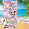 Image 11: Labubu Inspired Cute Beach Towel