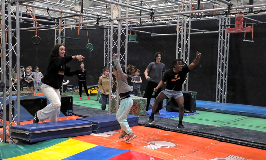 Image 2: Ninja Warrior Obstacle Course in New Jersey–Fun Challenge for All Ages