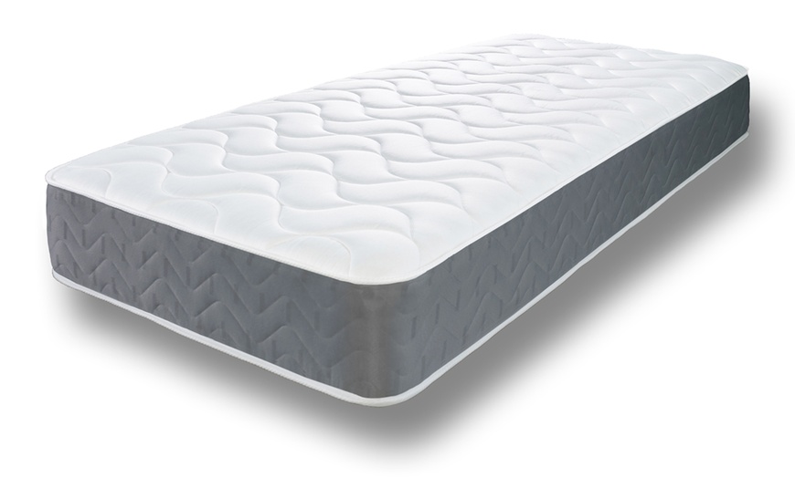 Image 2: Memory Foam Hybrid Sprung Open Coil Mattress