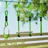 Image 4: Aiyaplay Obstacle Course for Kids, with 10-Piece Slackline Kit