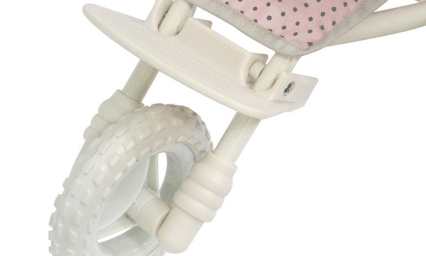 Image 4: Polka Dot Doll Stroller