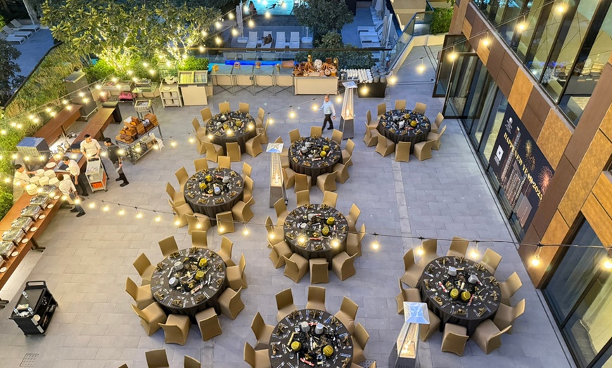 Image 1: New Year's Eve Gala Dinner w/ Soft Beverages: For a Child or Adults