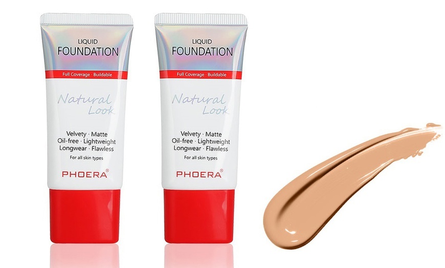 Image 26: Phoera Velvety Matte Lightweight Liquid Foundation