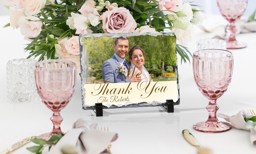 Image 4: Decoración a tu medida: 1 impresión de fotografía en piedra de pizarra