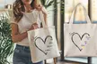 Custom Canvas Tote Bags with Names, Text, or Designs – Up to 75% Off from Justyling - Second Medium