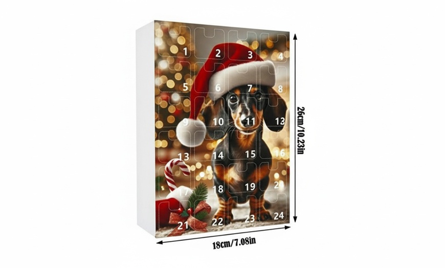Image 8: Dachshund Pendant Countdown Calendar