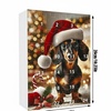 Image 8: Dachshund Pendant Countdown Calendar