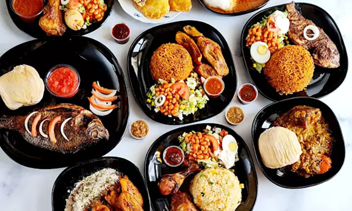 Westafrikanisches 3-Gänge-Menü für 1, 2 oder 4 Personen