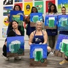 Image 10: Paint & Sip Experiences at LA's Celebrity Creative Hub