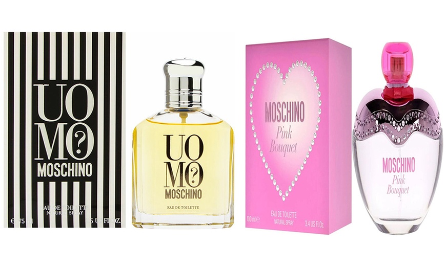 Image 1: Moschino Eau De Toilette Fragrance Collection for Men and Women