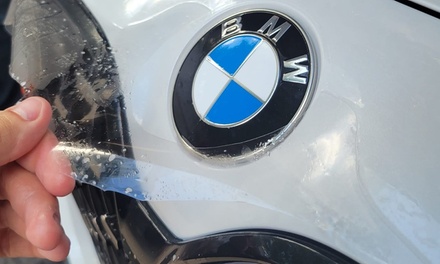 Full front Gloss PPF Coverage for Sedan (Hood,Front bumper, 2 Fenders - Golden Leaf Autodetails