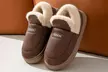 Unisex Cozy House Shoes Memory Foam Bootie Slippers with Plush Lining - Second Medium