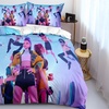 Image 4: KPop Demon Hunters Inspired Bedding Set