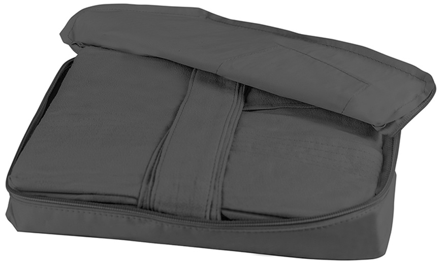 Image 27: Sneldrogend microfiber badjas met capuchon