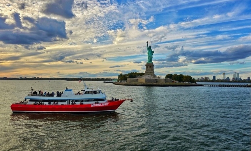 Image 1: Up to 32% Off Sightseeing or Sunset Boat Cruise - NYSea Cruises