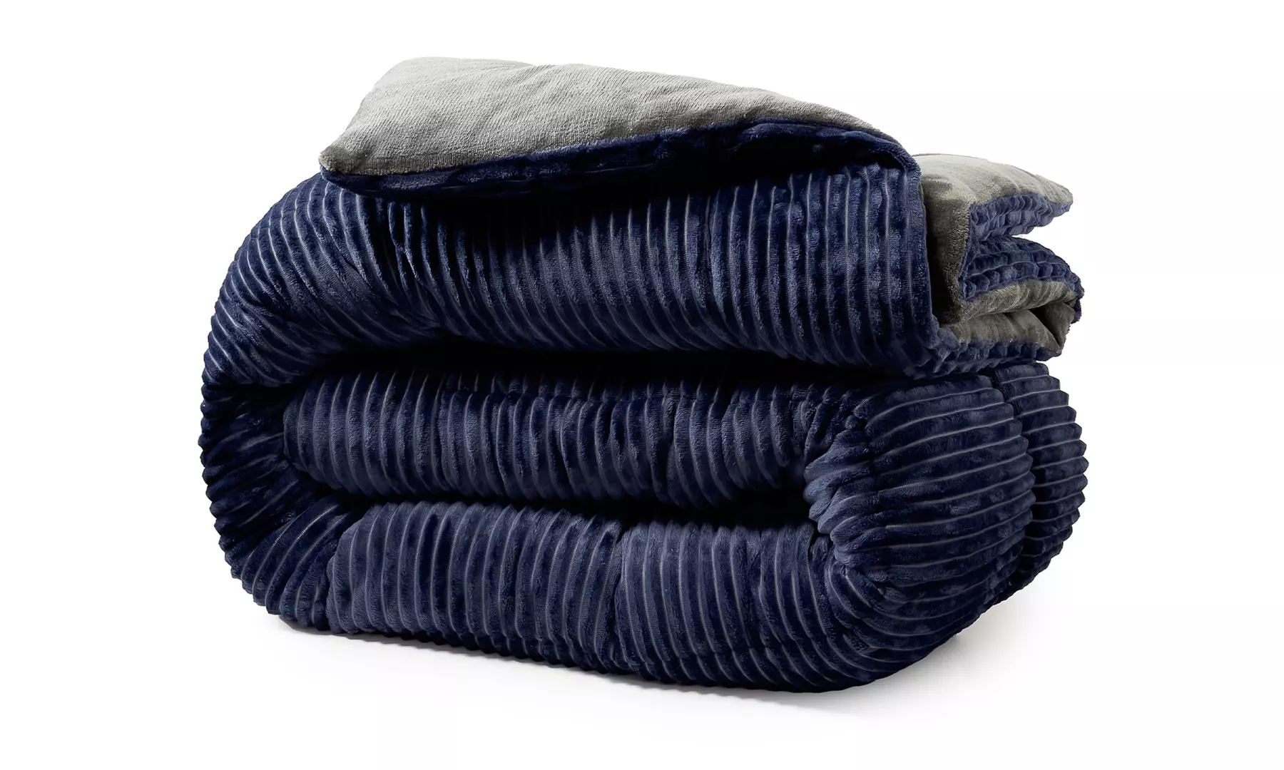 Sampur Coton Club warme Bettdecke aus Kord, zweifarbig