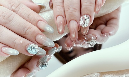 Manicure With Cat Eye - KOI Nail&Eyelash