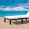 Image 3: One or Two Monaco Rattan Sun Loungers
