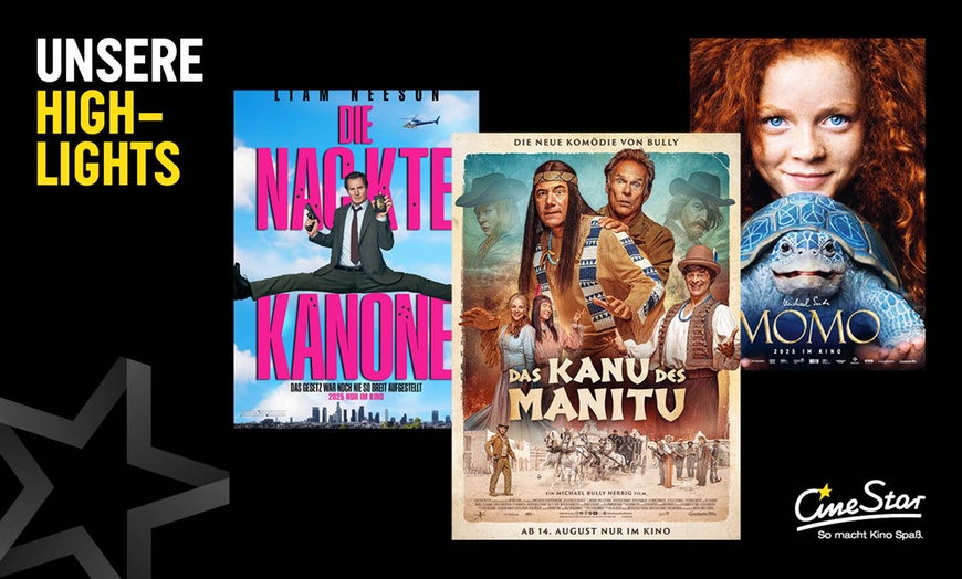 Image 2: Sichere dir jetzt deine CineStar Kinotickets, optional mit Snacks