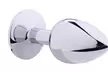 Stainless Steel Jeweled Anal Plugs Stimulation Toys Stopper Multi Color - Second Medium