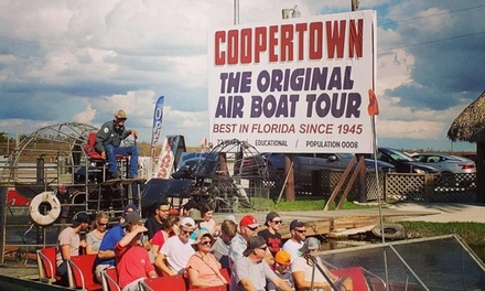 Everglades National Park Original Airboat Tour for One - Coopertown Airboat Tours
