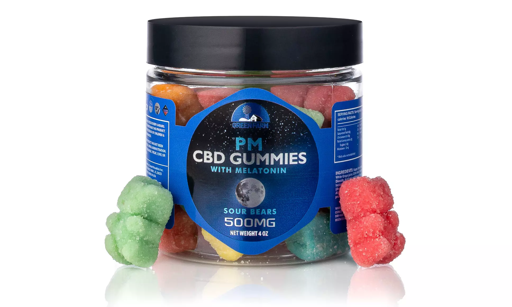 Green Farm Tasty Gummies for Sleep and Anxiety from Green Farm (500MG-5000MG)
