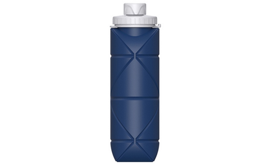 Image 4: Silicone Foldable Water Bottle