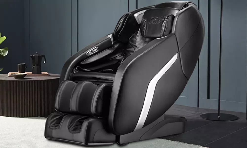 Home Deluxe Massage-Sessel „Dunes“ mit Zero Gravity Liegeposition in Schwarz oder Anthrazit - Primary Image