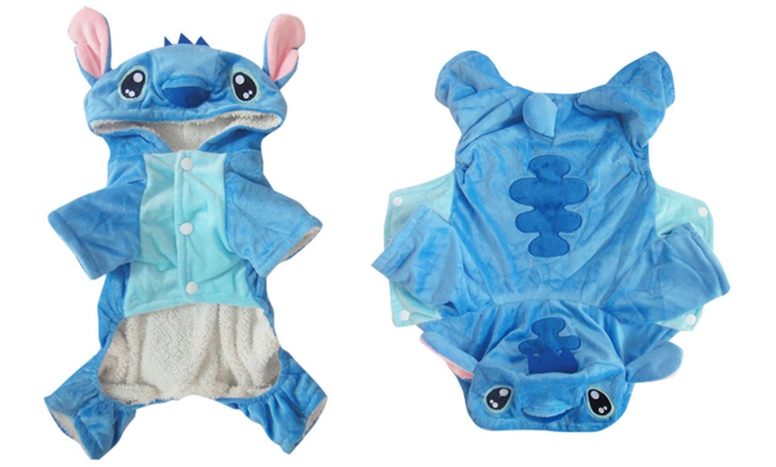 Image 5: Hoodie für Katzen oder Hunde im Cartoon-Design