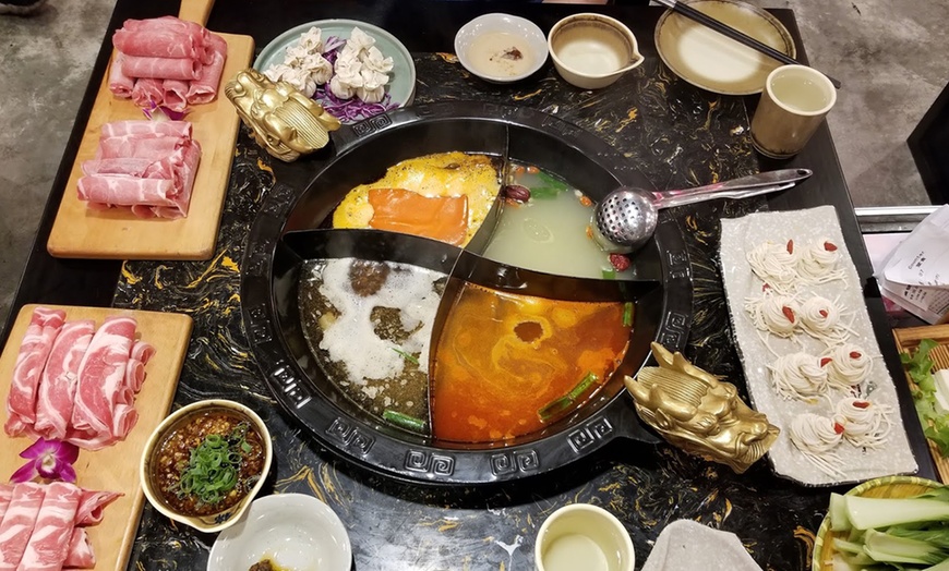 Image 2: Savor the Sizzle: Elevate Your Lunch with Up to 21 Course Hotpot!