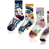 Image 2: 1x, 5x oder 10x Bunte Kunst-Socken für Damen