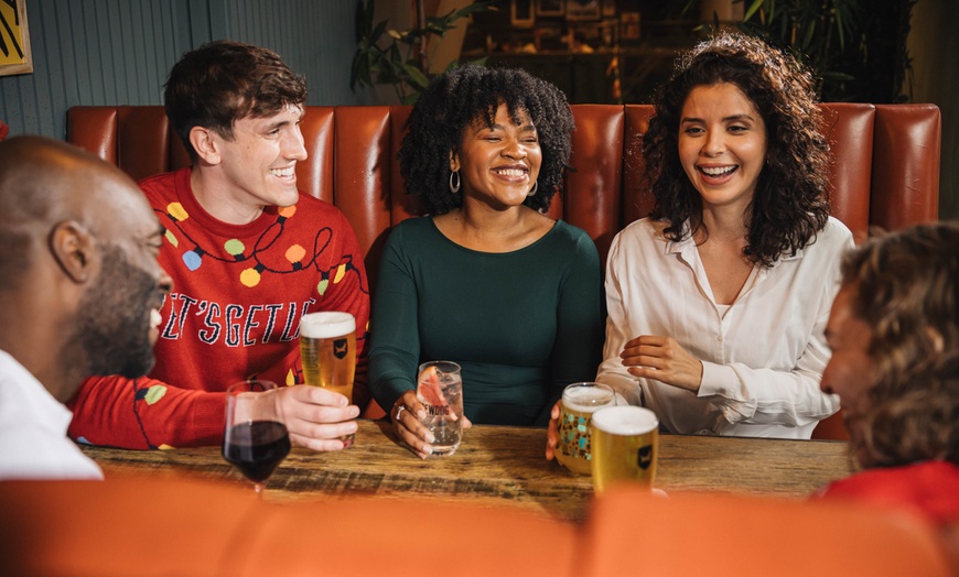 Image 6: BrewDog Beer School + Festive Pizzas, Burgers & Holiday Drinks