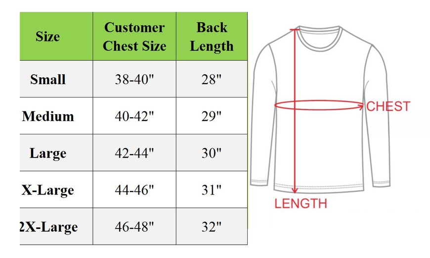 Image 2: Men's Long Sleeve Moisture Wicking Crew Neck Tagless Performance Tee