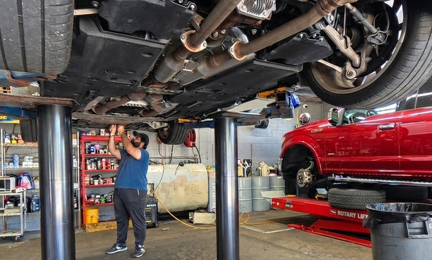 Image 2: Synthetic or Conventional Oil Change Service
