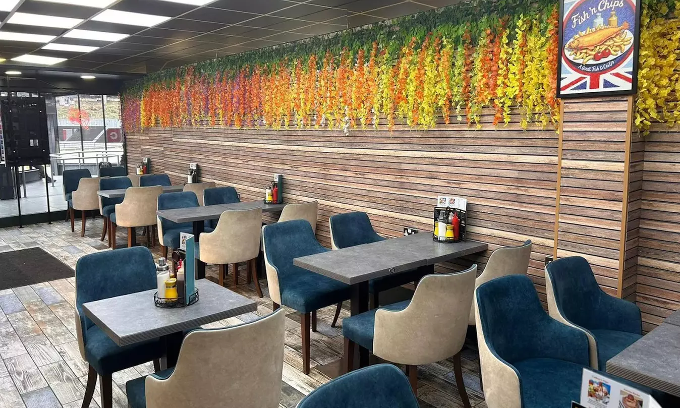 Cod & Chips with Hot or Cold Drink for 1, 2, 3 or 4 People