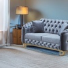 Image 13: Chesterfield & Kingston 3+2 Sofa Sets