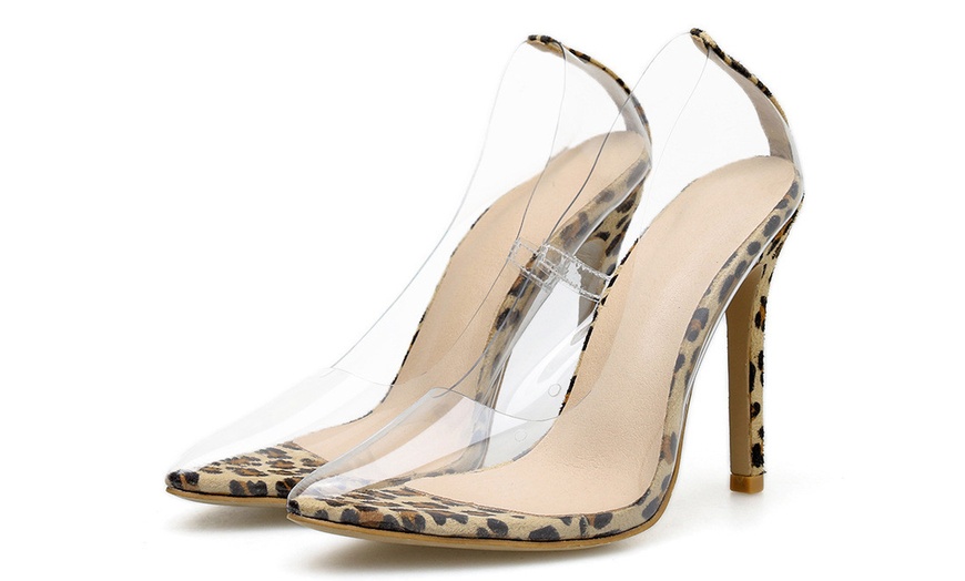 Image 13: Women's Clear Perspex Heels