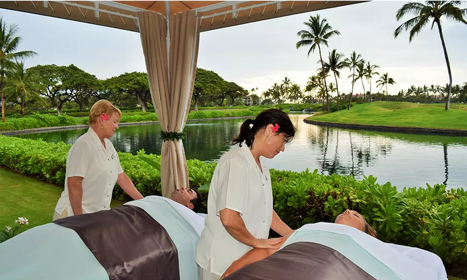  50-Minute Swedish, Lomi-Lomi, or Reflexology Massage at King's Cabana at Kings’ Shops Waikoloa (Up to 49% Off) - Primary Image