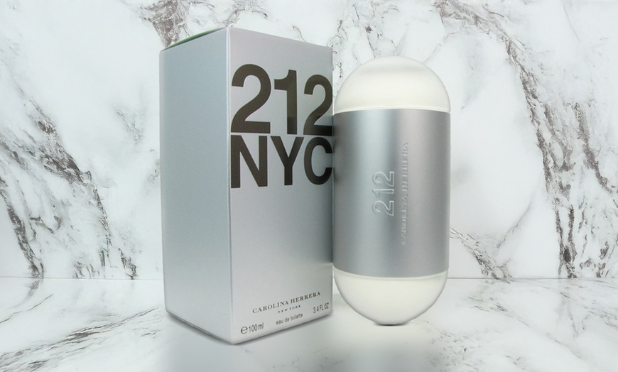 Image 1: 212 NYC  By Carolina Herrera 3.4oz/100ml EDT Spray For Women 