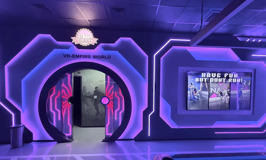 Image 8: Step Into Thrilling VR 360 Flight, SUper Glate or Arena For One or Two