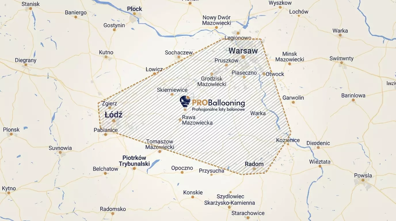 Niezapomniany widokowy lot balonem – grupowy, prywatny lub zaręczynowy