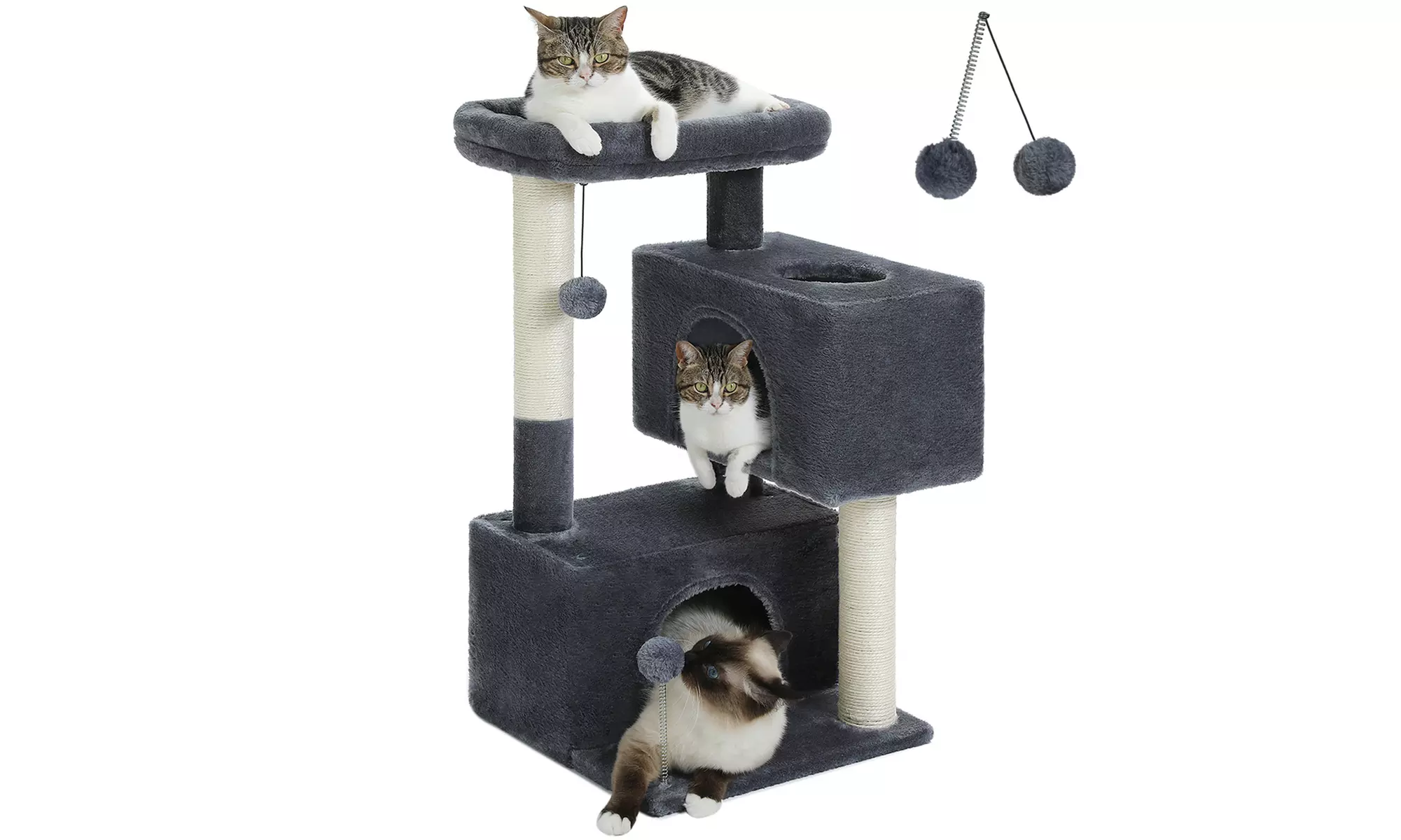 Cat Tree, Cat Tower  Multi-Level Cat Condo with  Scratching Posts
