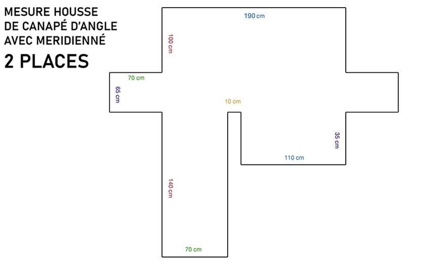Image 14: Housse de canapé imperméable, antitache, matelassée et réversible