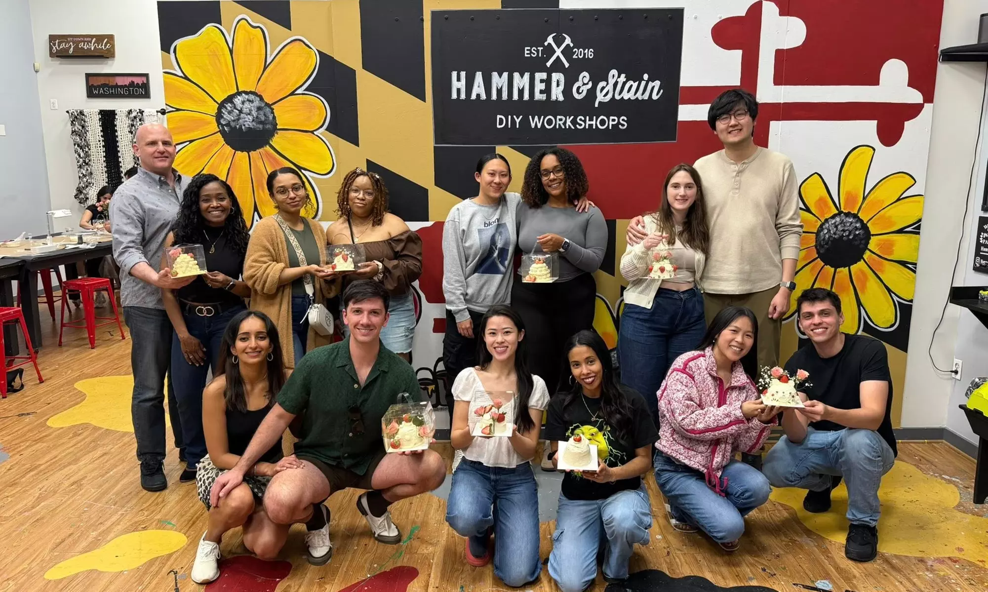 Up to 22% Off DIY Crafting Workshops - Hammer & Stain Rockville